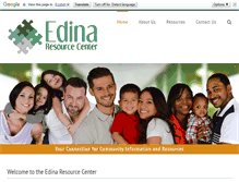 Tablet Screenshot of edinaresourcecenter.com